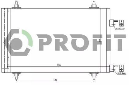 Конденсатор, кондиционер PROFIT PR 1912C1